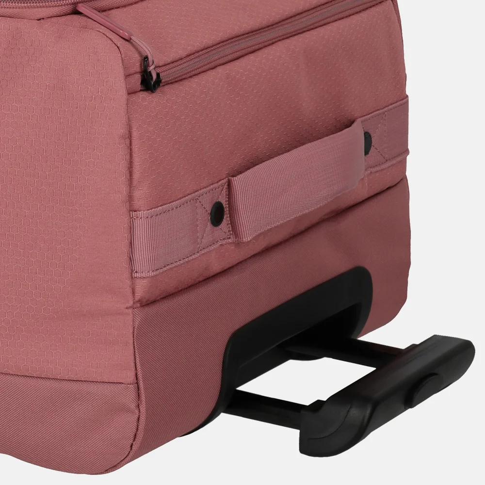 Travelite Kick Off Wheeled Duffle L reistas rose bij Duifhuizen