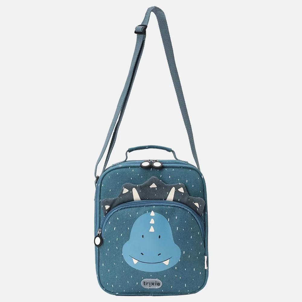 Trixie thermische lunchtas Mr. Triceratops kindertas blauw bij Duifhuizen