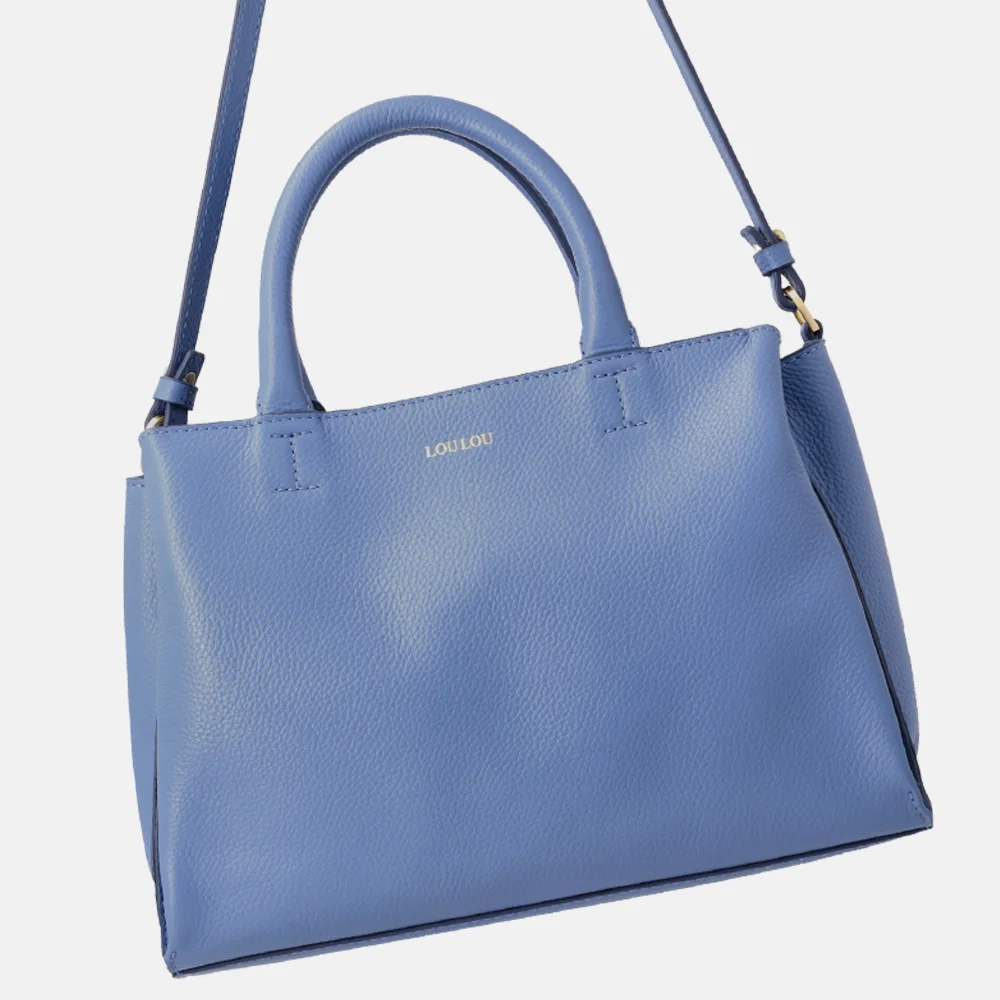 Loulou Essentiels Vera handtas M hortensia bij Duifhuizen