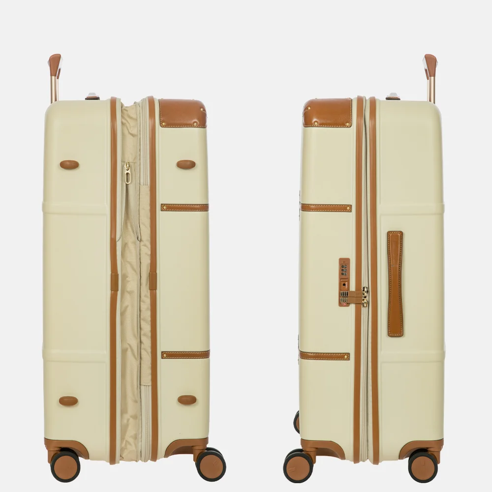 Bric's Bellagio trolley reiskoffer 76cm cream bij Duifhuizen
