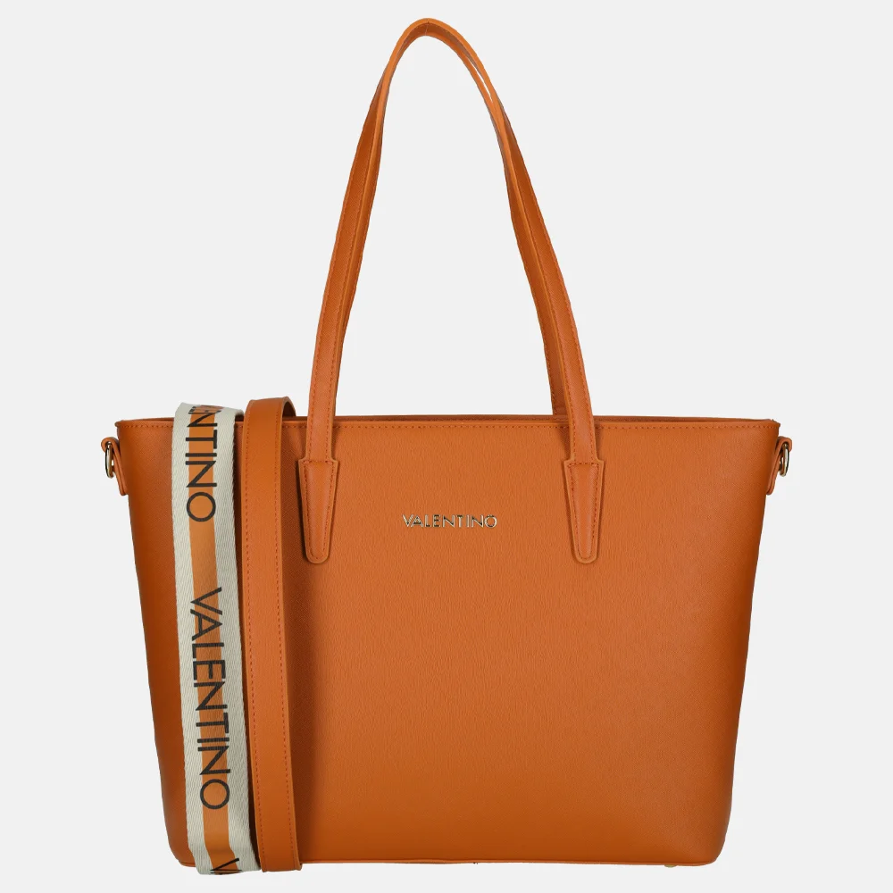 Valentino Bags Zero shopper arancio bij Duifhuizen