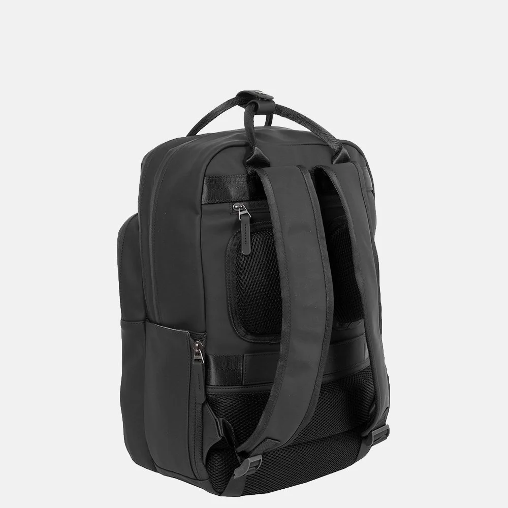 New Rebels William rugzak 15.6 inch black bij Duifhuizen