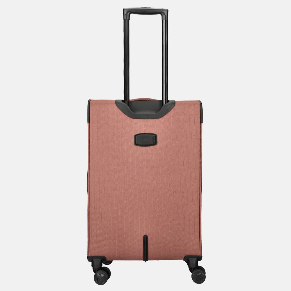 Enrico Benetti Oakville reiskoffer 65 cm oudroze bij Duifhuizen