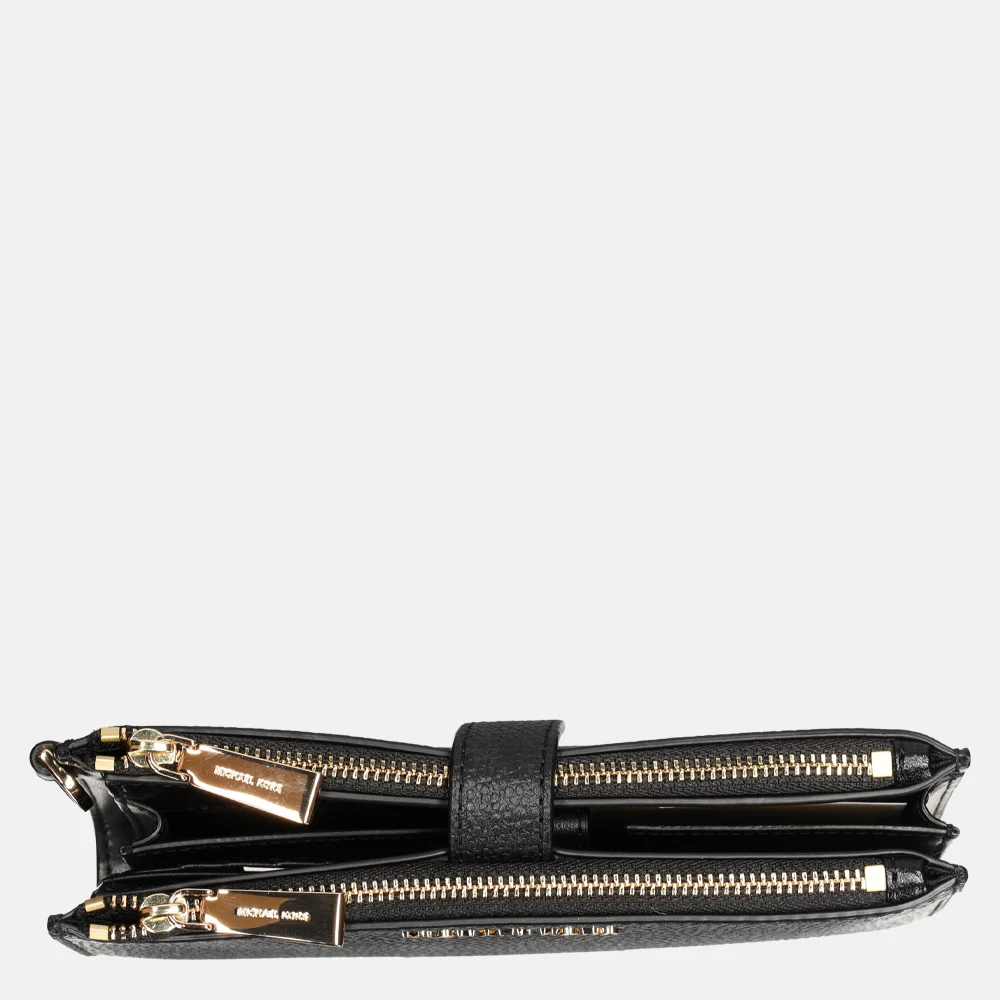 Michael Kors Wristlet Jetset portemonnee black bij Duifhuizen