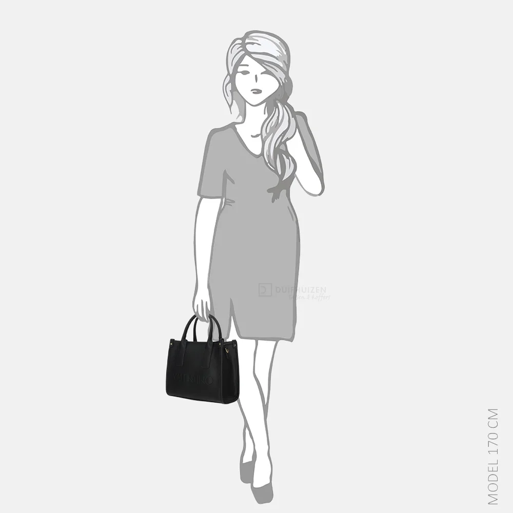 Valentino Bags Foxy handtas nero bij Duifhuizen