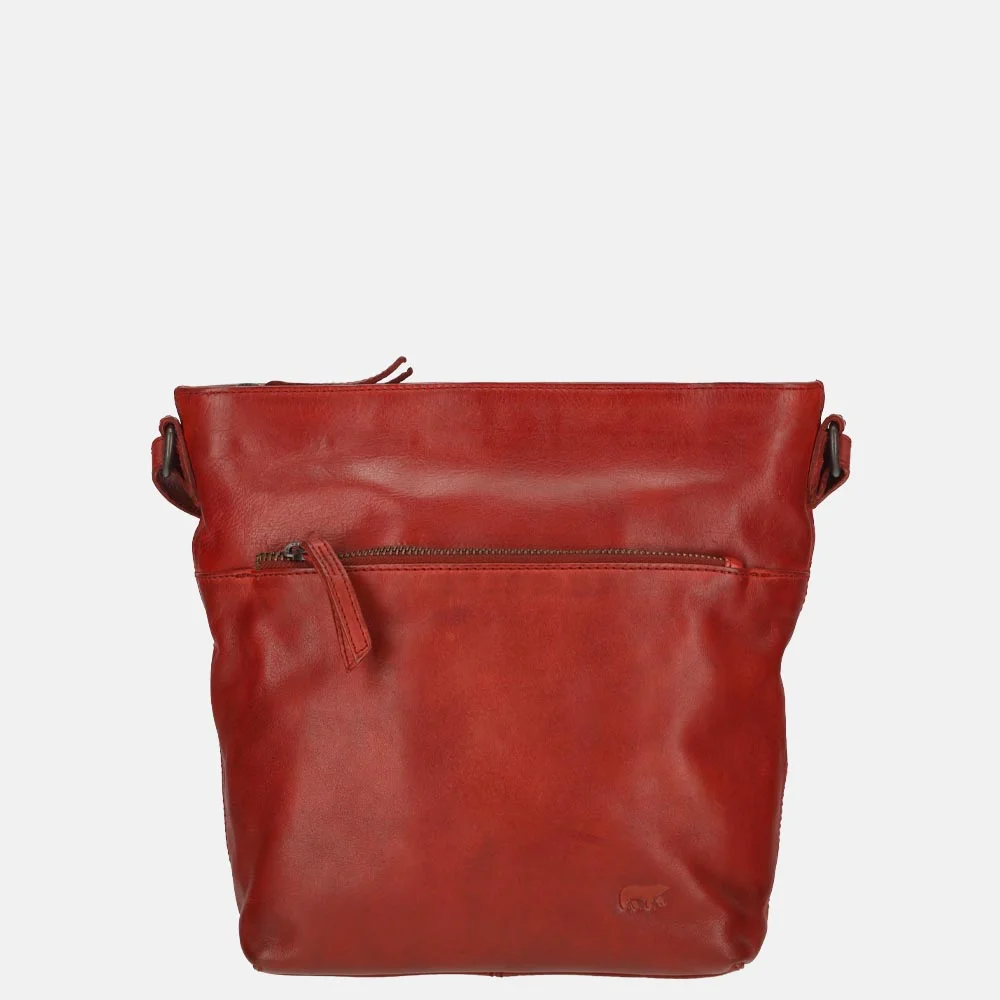 Bear Design crossbody tas rood bij Duifhuizen