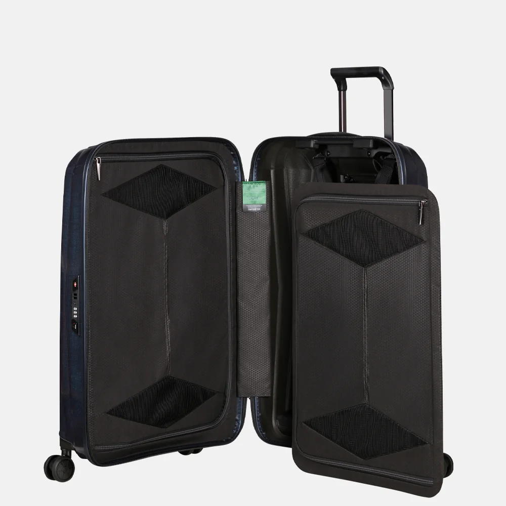 Samsonite Major-Lite koffer 69 cm Midnight Blue bij Duifhuizen