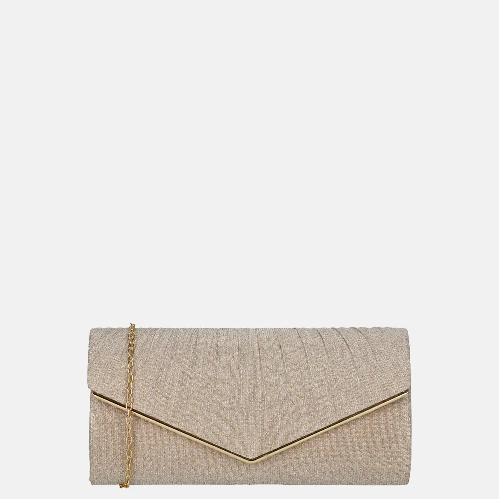 Firenze clutch champagne bij Duifhuizen