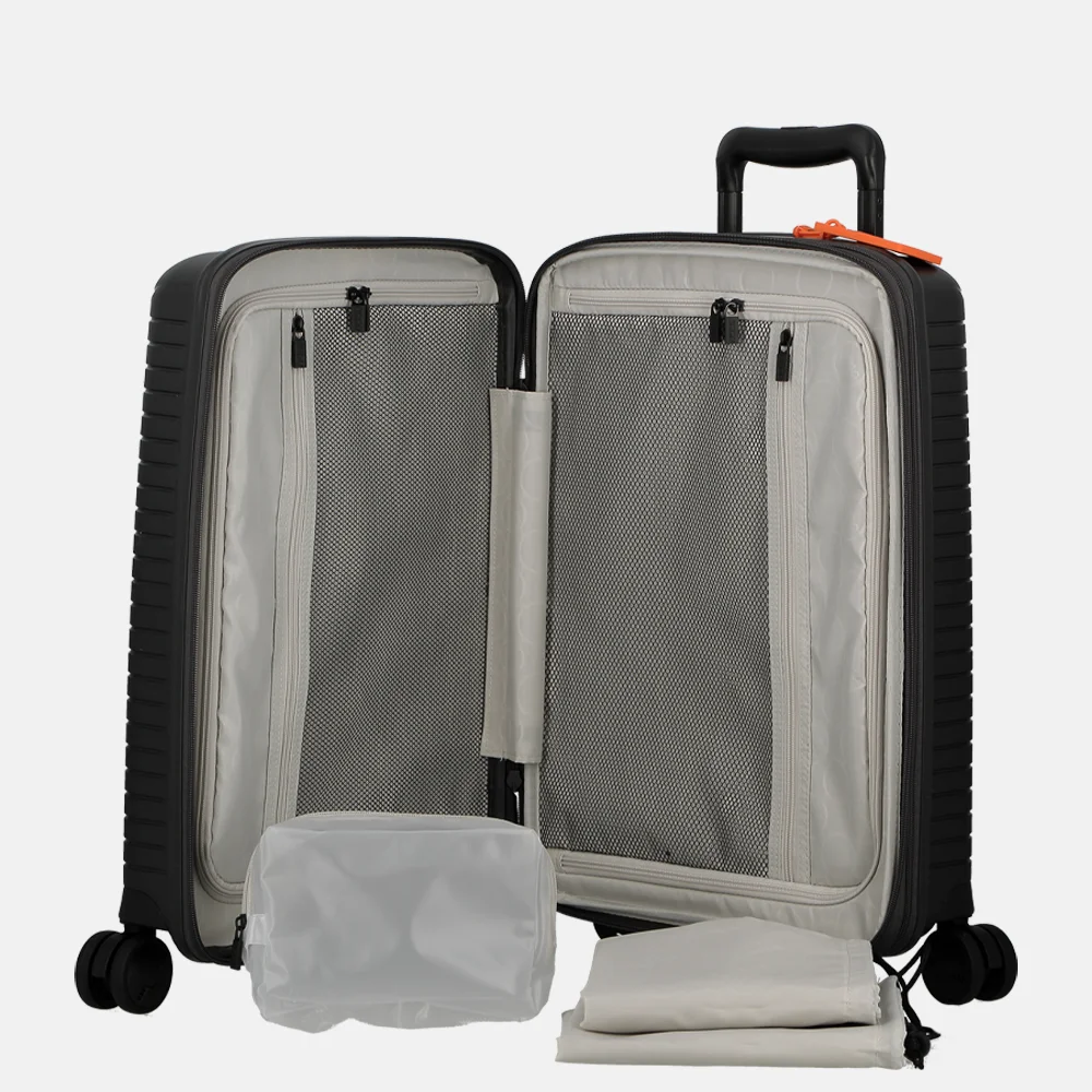 Jump Evae reiskoffer 66 cm expandable anthracite bij Duifhuizen