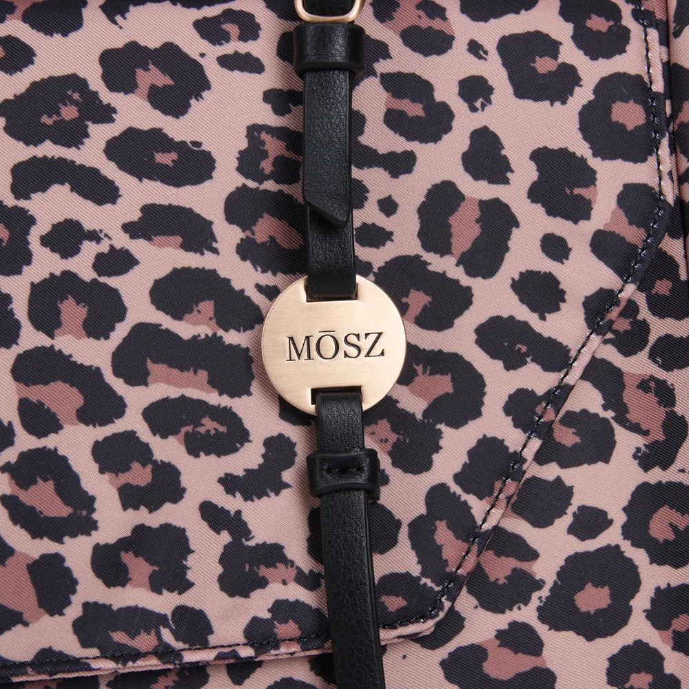 Mosz Denise laptoptas/shopper 15.6 inch leopard bij Duifhuizen