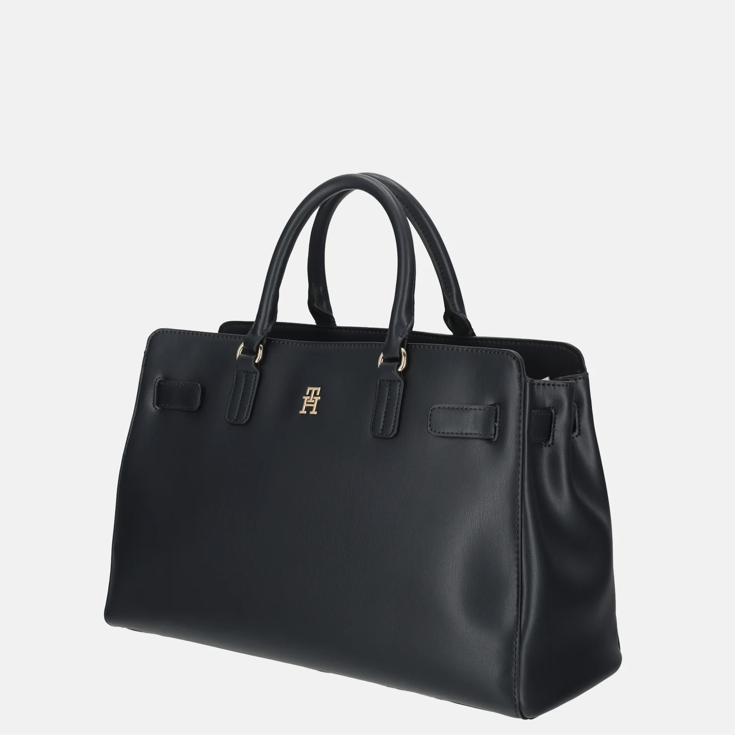 Tommy Hilfiger Joy satchel corp handtas space blue bij Duifhuizen