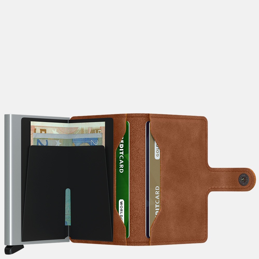 Secrid Miniwallet pasjeshouder vintage cognac bij Duifhuizen