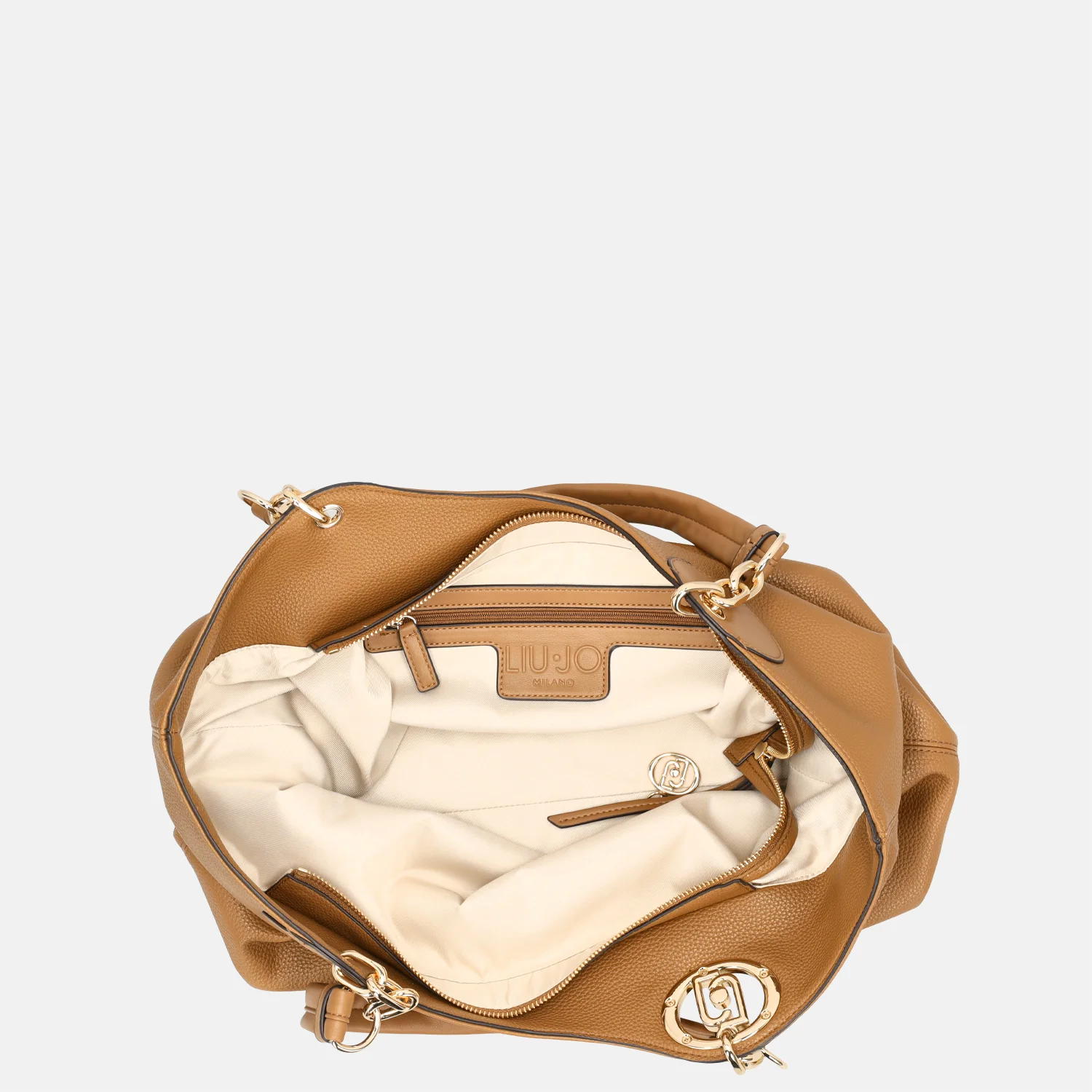 Liu Jo Faiza shopper tote L suede bij Duifhuizen