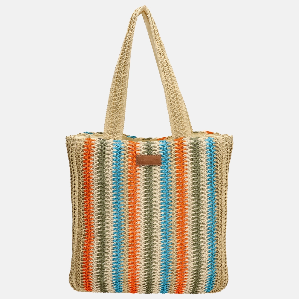 PE Florence shopper riet multi