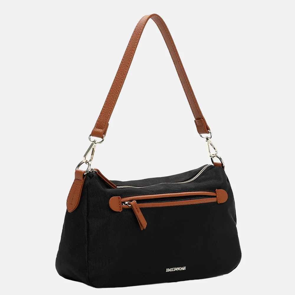 Emily & Noah Jarina crossbody tas zwart bij Duifhuizen