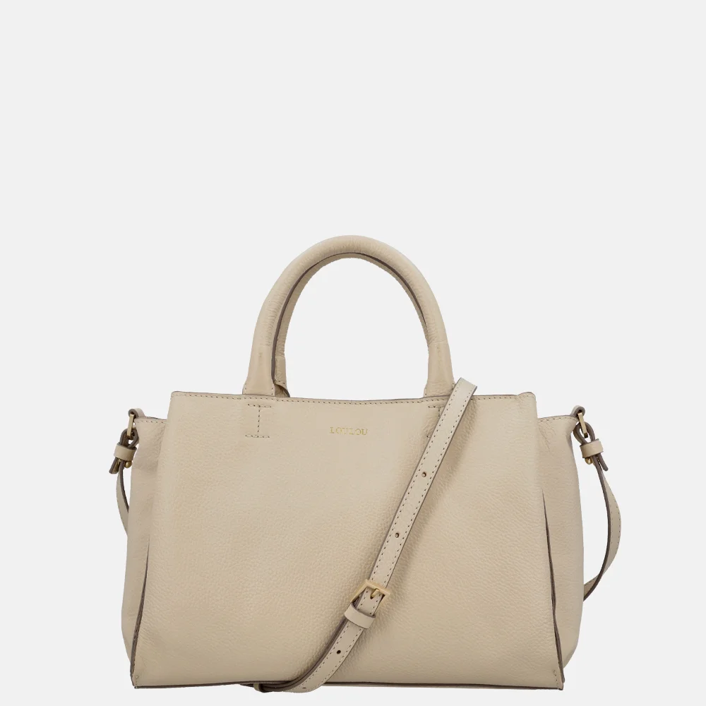 Loulou Essentiels Vera handtas M beige
