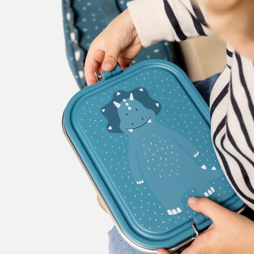 Trixie lunchbox  large Mr. Triceratops bij Duifhuizen