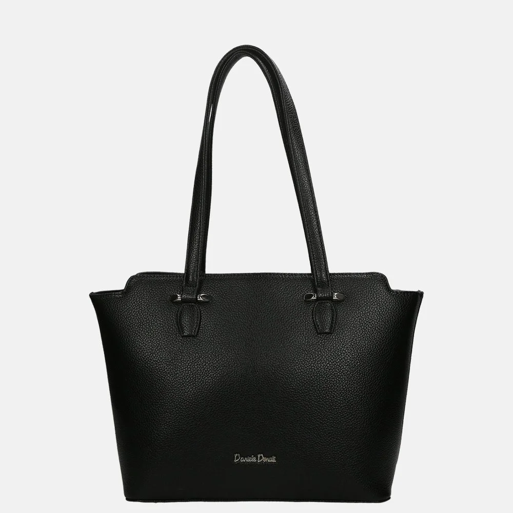 Daniele Donati shopper black bij Duifhuizen