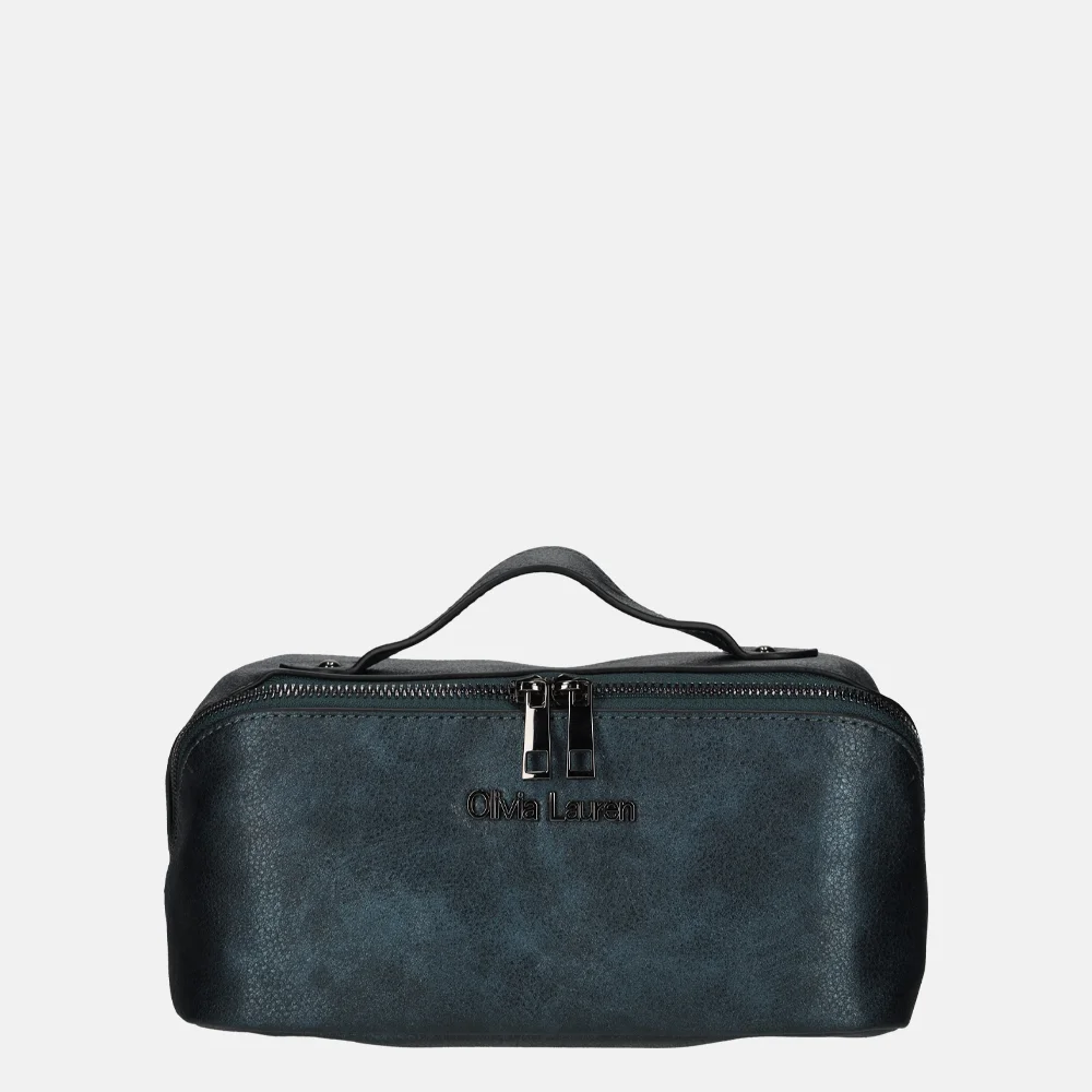 Olivia Lauren Bailey toilettas blauw bij Duifhuizen