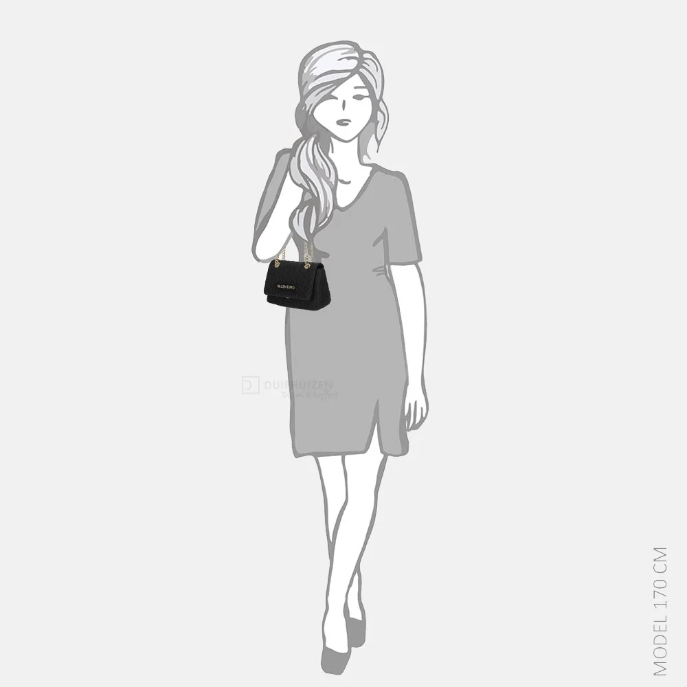 Valentino Bags Ocarina summer crossbody tas S nero bij Duifhuizen