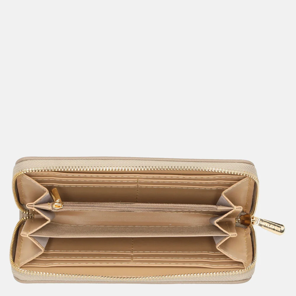 David Jones portemonnee L warm taupe bij Duifhuizen