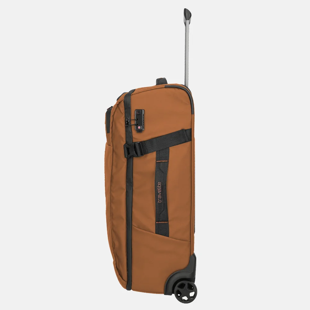 Travelite Briize reistas op wielen 67 cm curry bij Duifhuizen