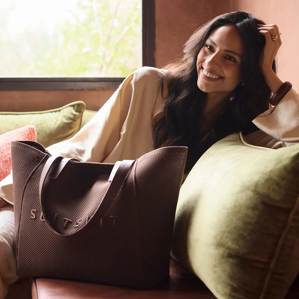 SUITSUIT Serenity shopper chocolate brown bij Duifhuizen