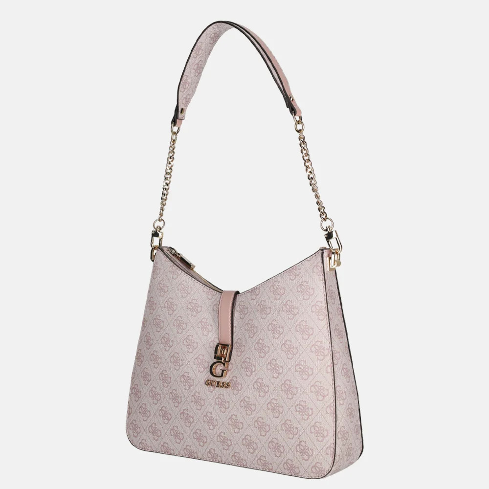 Guess Zamira hobo buideltas orchid logo bij Duifhuizen