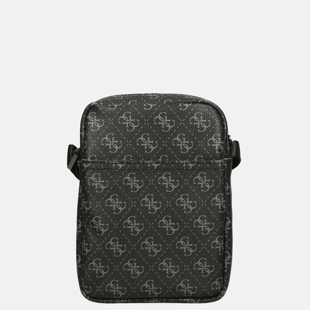 Guess Vezzola smart crossbody tas dark black bij Duifhuizen