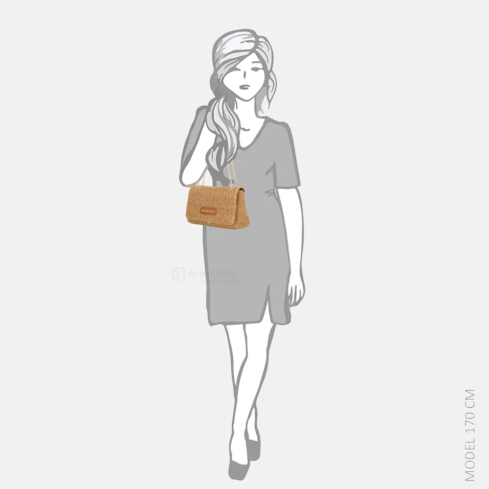 Valentino Bags Ocarina crossbody tas cuoio bij Duifhuizen