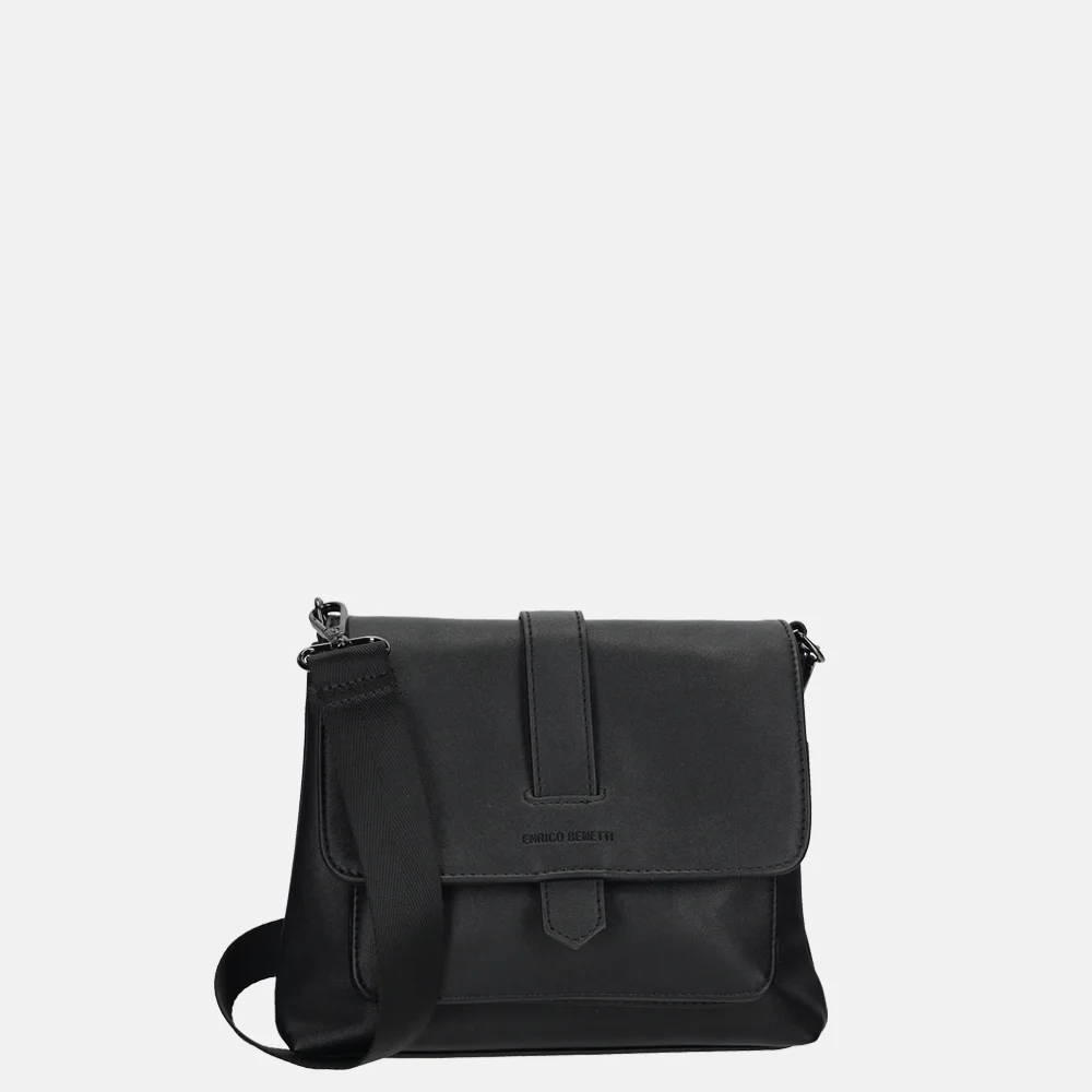 Enrico Benetti Hailey crossbody tas zwart