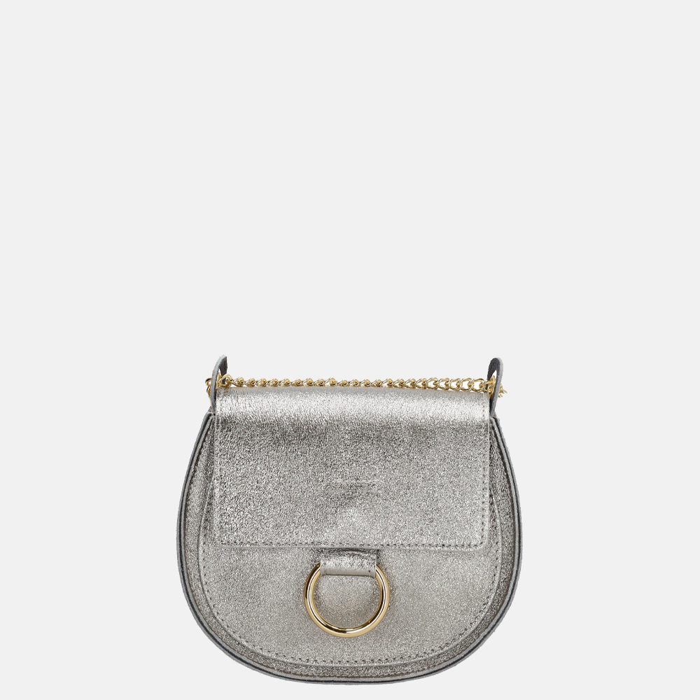 Charm London Anna crossbody tas zilver bij Duifhuizen