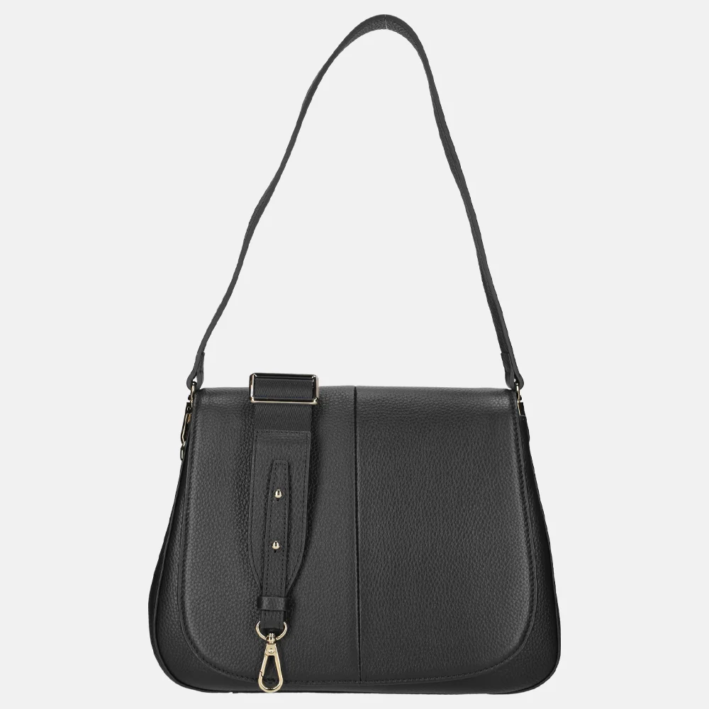 Crinkles schoudertas black