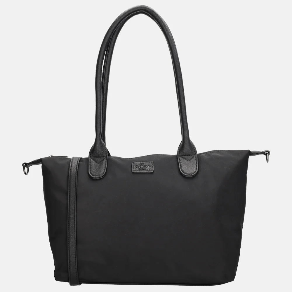 Charm London Buckingham Mono shopper M zwart
