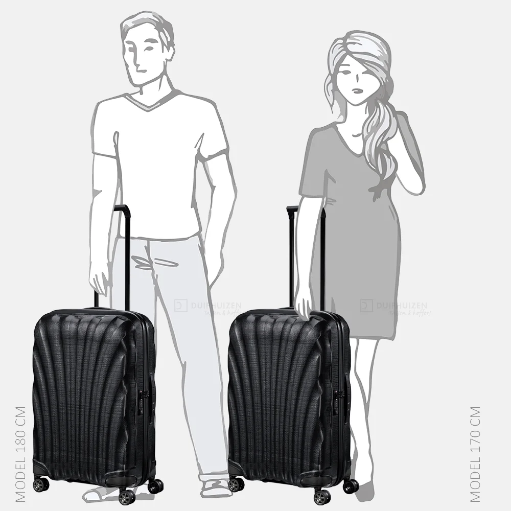 Samsonite C-Lite reiskoffer 69 cm black bij Duifhuizen