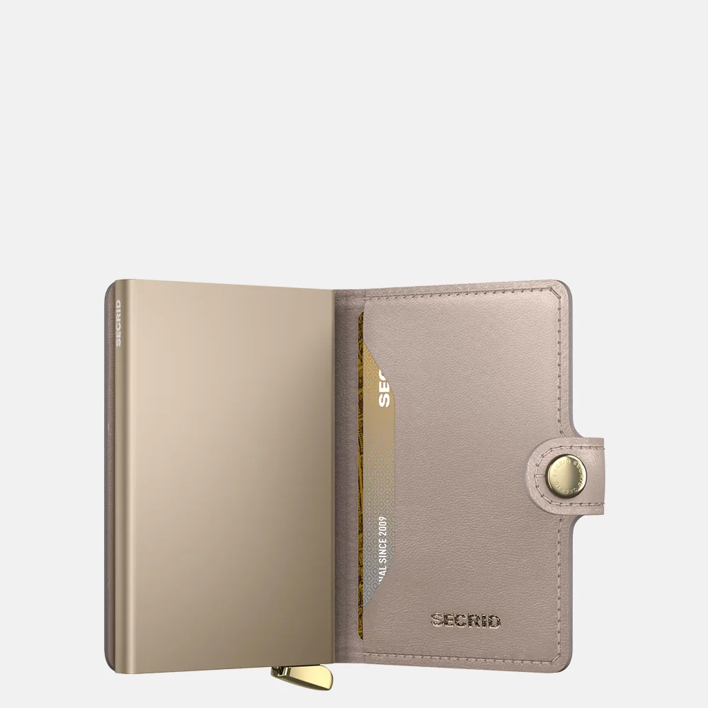Secrid Premium Miniwallet Emboss Diamond pasjeshouder chalk bij Duifhuizen