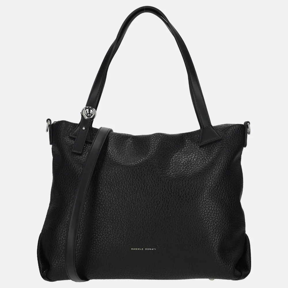 Daniele Donati handtas M black bij Duifhuizen