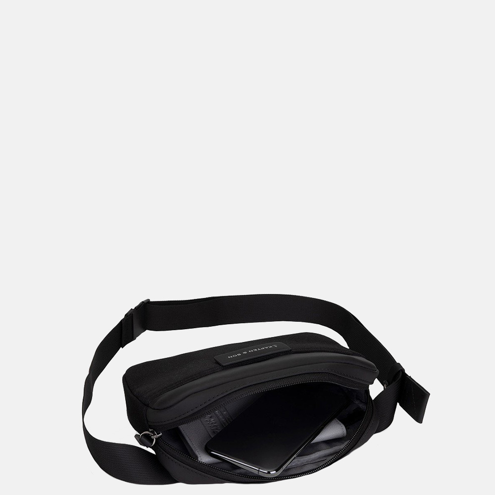 Kapten & Son Habo heuptas all black bij Duifhuizen