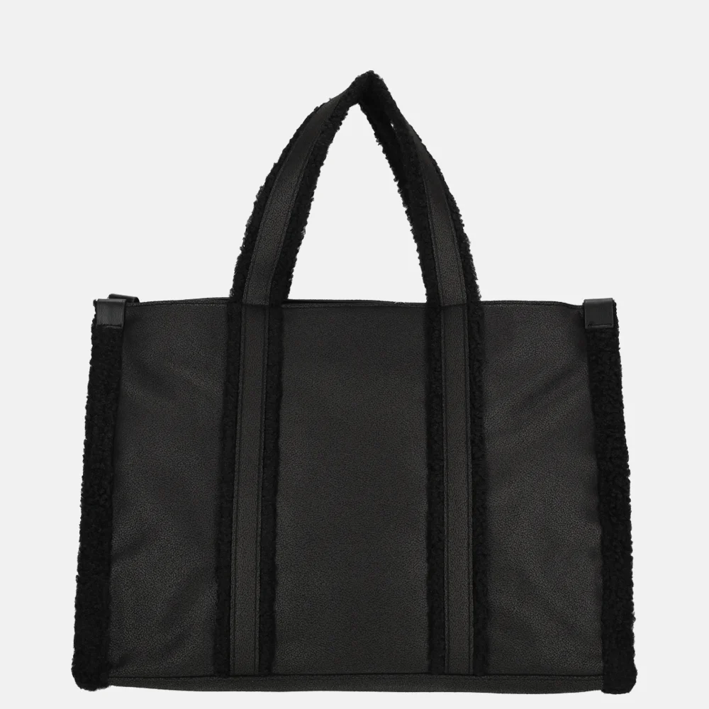 Liu Jo  Eco Montone handtas nero bij Duifhuizen