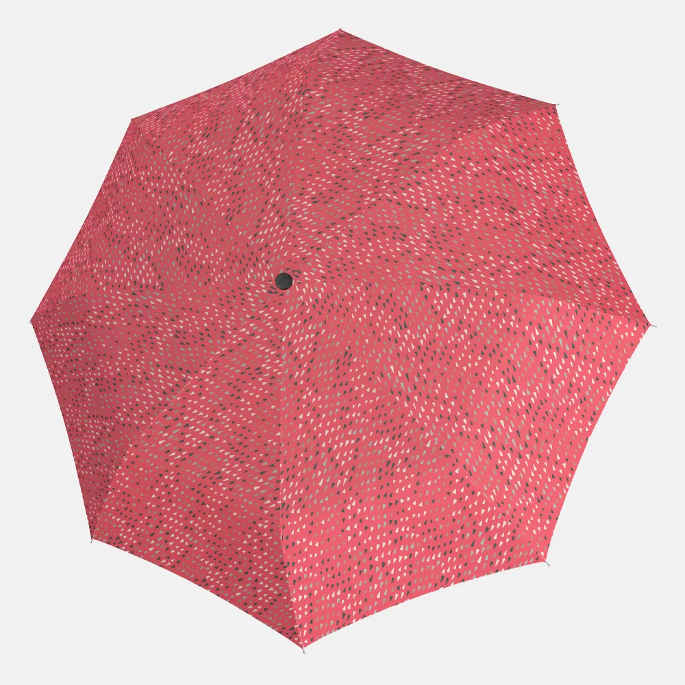 Knirps opvouwbare platte paraplu AS050 slim rood