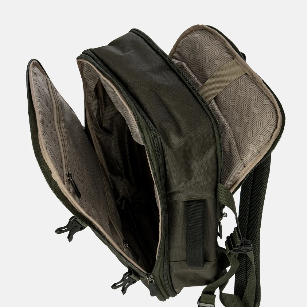 Bric's Be Young rugzak 15 inch olive bij Duifhuizen