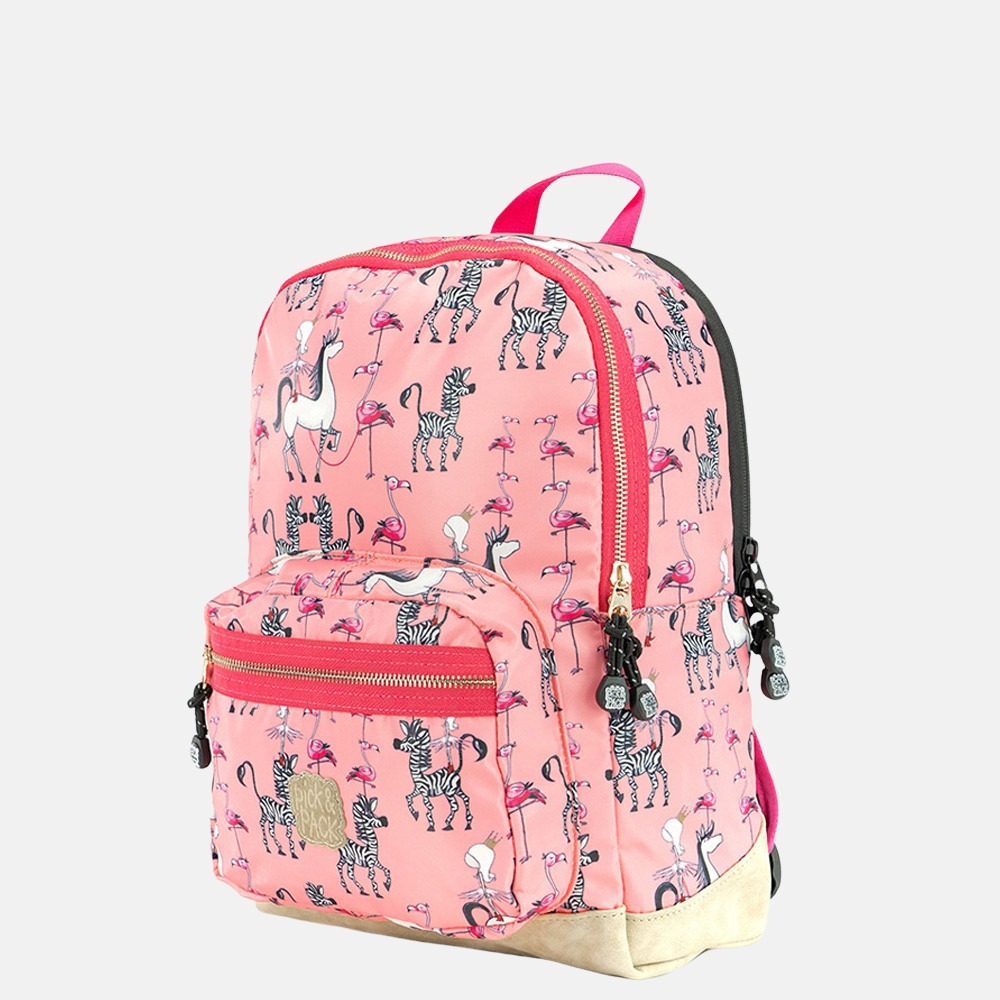 Pick & Pack Royal Princess kinderrugzak M bright pink bij Duifhuizen