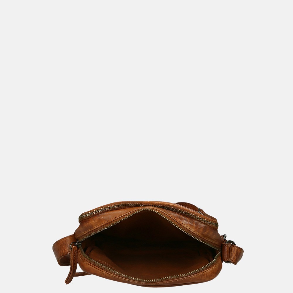 Bear Design crossbody tas M cognac bij Duifhuizen