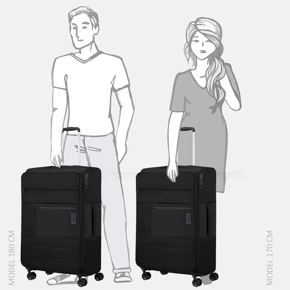 Samsonite Vaycay koffer 77 cm Black bij Duifhuizen