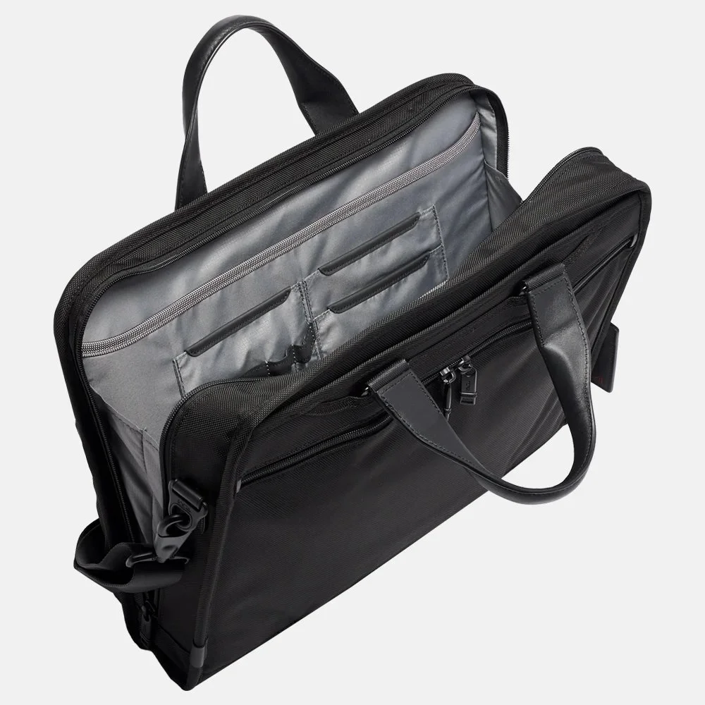 Tumi laptoptas 17 inch L black bij Duifhuizen