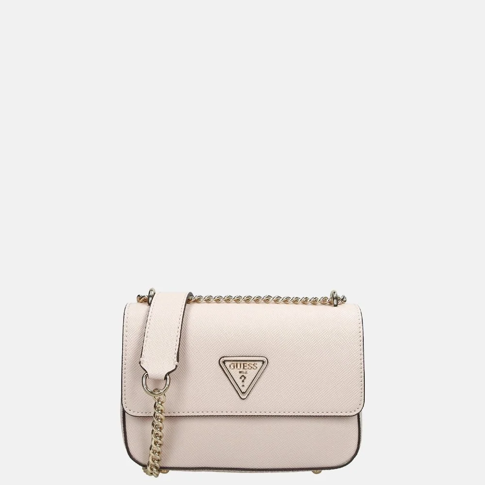 Guess Eco Elements Convertible crossbody tas light rose bij Duifhuizen