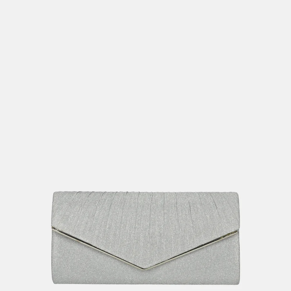 Firenze clutch silver bij Duifhuizen