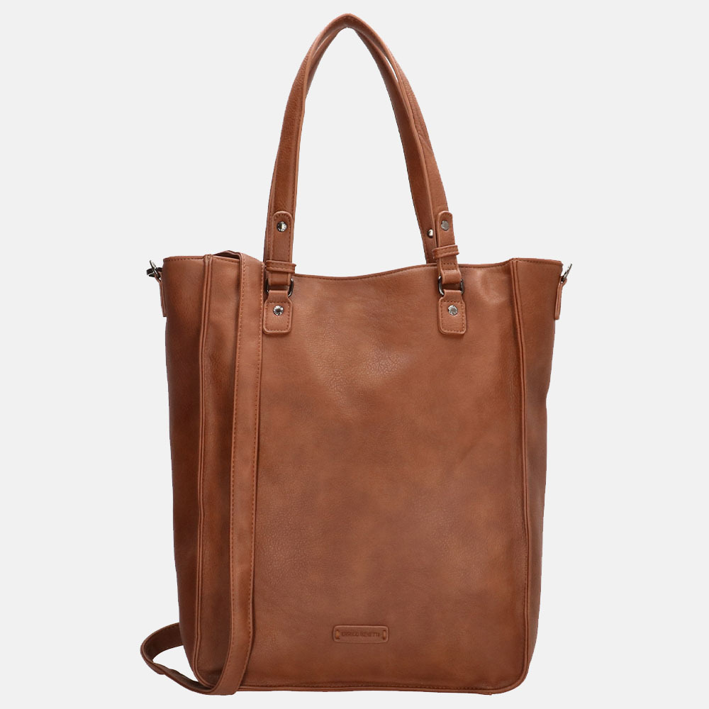 Enrico Benetti Caen shopper 17 inch cognac