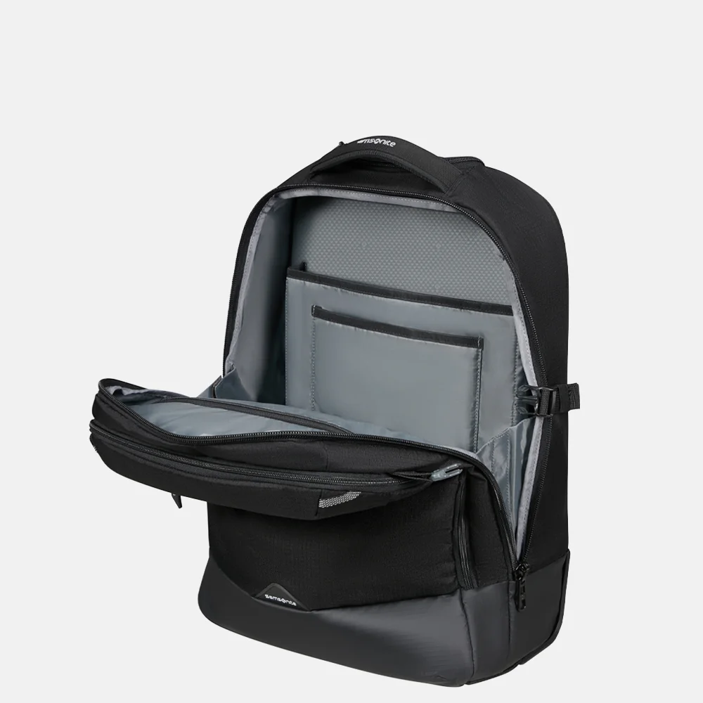 Samsonite Roadseeker laptoprugzak 17 inch deep black bij Duifhuizen
