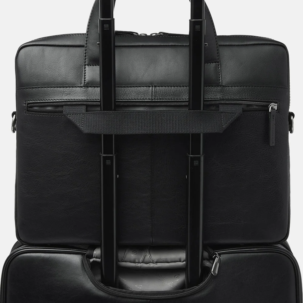 Castelijn en Beerens laptoptas 16.6 inch zwart bij Duifhuizen